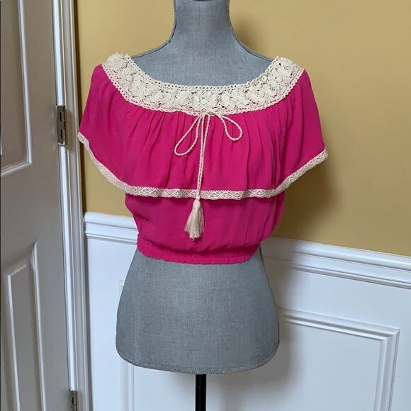 Royal Blue Crop Top - Picture 7 of 8